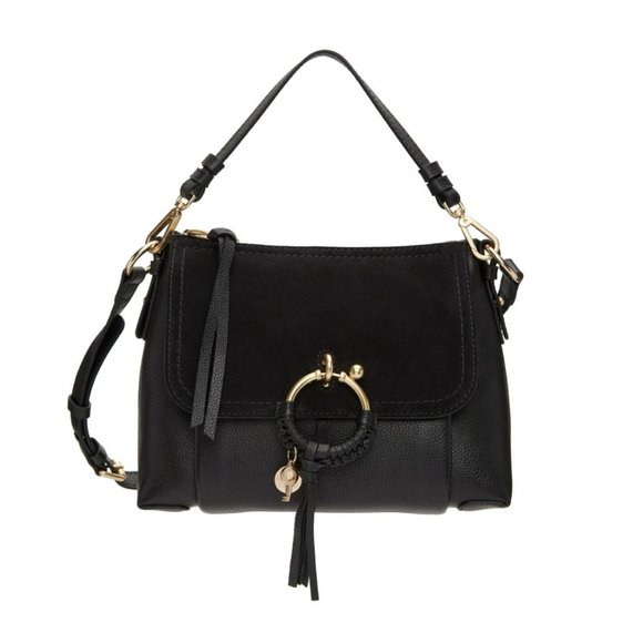CHLOE Black Small Joan Shoulder Bag - Picture 1 of 6
